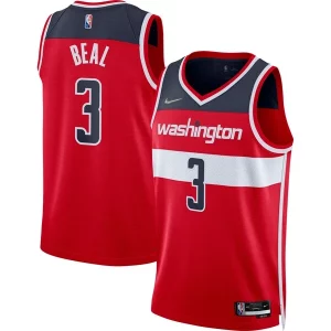 Elegante Bradley Beal Washington Wizards Nike 2021/22 Diamond Swingman Jersey Icon Edition Red  para los verdaderos seguidores