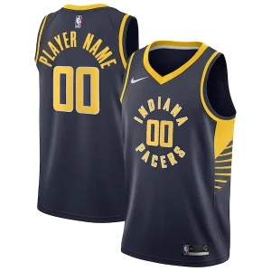 Increíble Magnífico Indiana Pacers Nike 2020/21 Swingman Custom Jersey Icon Edition Navy  para los verdaderos seguidores