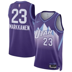 Estupendo Fantástico Lauri Markkanen Utah Jazz Nike Unisex 2024/25 Swingman Player Jersey City Edition Purple  para los verdaderos seguidores