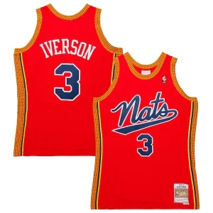 Sofisticado Allen Iverson Philadelphia 76ers 2004/05 Hardwood Classics Swingman Jersey Red  para los verdaderos seguidores