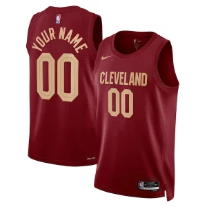 Exquisito Chulo Clásico Cleveland Cavaliers Nike Unisex Swingman Custom Jersey Burgundy Icon Edition  para los verdaderos seguidores
