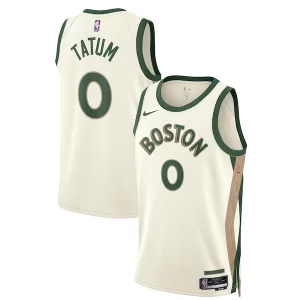 Lujoso Cool Jayson Tatum Boston Celtics Nike Unisex 2023/24 Swingman Jersey White City Edition  para los verdaderos seguidores