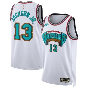 Versátil Original Resistente Jaren Jackson Jr. Memphis Grizzlies Nike Unisex 2024/25 Swingman Jersey White Classic Edition  para los verdaderos seguidores