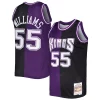 Increíble Lujoso Jason Williams Sacramento Kings Hardwood Classics 2000/01 Split Swingman Jersey Purple/Black  para los verdaderos seguidores
