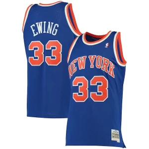 Versátil Fantástico Cool Patrick Ewing New York Knicks 1991/92 Big & Tall Hardwood Classics Swingman Jersey Blue  para los verdaderos seguidores