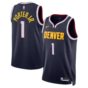 Único Práctico Michael Porter Jr. Denver Nuggets Nike Unisex Swingman Jersey Association Edition Navy  para los verdaderos seguidores