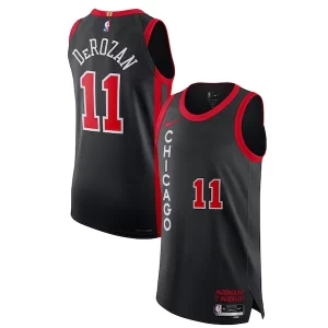 Moderno Bonito Exquisito Nike DeMar DeRozan Chicago Bulls Authentic Jersey City Edition Black  para los verdaderos seguidores