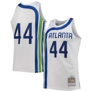 Hermoso Ideal Fácil de llevar Pete Maravich Atlanta Hawks 1970/71 Hardwood Classics Swingman Jersey White  para los verdaderos seguidores