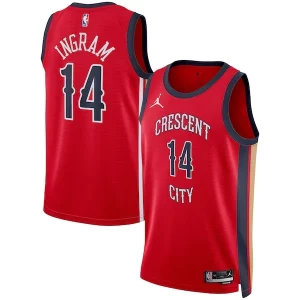 Lujoso Exquisito Comodo Brandon Ingram New Orleans Pelicans Jordan Brand Unisex Swingman Jersey Statement Edition Red  para los verdaderos seguidores