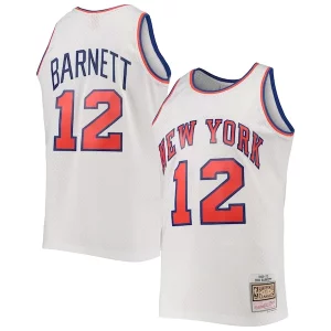 Duradero Dick Barnett New York Knicks 1969/70 Hardwood Classics Swingman Jersey White  para los verdaderos seguidores