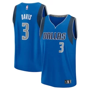 Fantástico Anthony Davis Dallas Mavericks Youth Fast Break Replica Player Jersey Royal  para los verdaderos seguidores