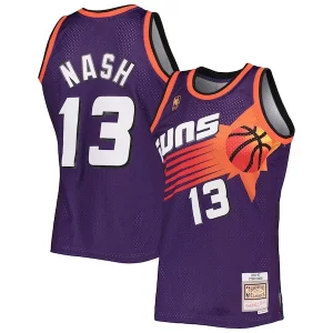 Sofisticado Resistente Steve Nash Phoenix Suns 1996/97 Hardwood Classics Swingman Jersey Purple  para los verdaderos seguidores
