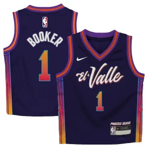 Duradero Comodo Devin Booker Phoenix Suns Nike Toddler Swingman Replica Jersey City Edition Purple  para los verdaderos seguidores