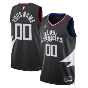 Robusto Cool Clásico LA Clippers Jordan Brand Unisex 2022/23 Swingman Custom Jersey Statement Edition Black  para los verdaderos seguidores