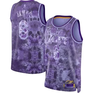 Moderno Encantador Clásico LeBron James Los Angeles Lakers Nike Unisex Select Series Swingman Jersey Purple  para los verdaderos seguidores