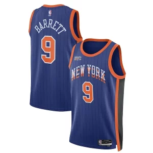 Duradero Atractivo RJ Barrett New York Knicks Nike Unisex 2023/24 Swingman Jersey Blue City Edition  para los verdaderos seguidores