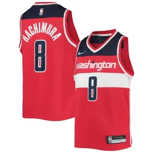 Lujoso Único Increíble Rui Hachimura Washington Wizards Nike Youth 2021/22 Diamond Swingman Jersey Icon Edition Red  para los verdaderos seguidores