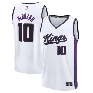 Magnífico Cool DeMar DeRozan Sacramento Kings Youth Fast Break Replica Player Jersey Association Edition White  para los verdaderos seguidores