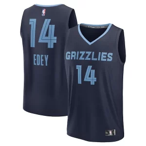 Fantástico Magnífico Encantador Zach Edey Memphis Grizzlies 2024 NBA Draft Fast Break Player Jersey Icon Edition Navy  para los verdaderos seguidores