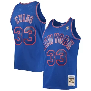 Moderno Cool Fácil de llevar Patrick Ewing New York Knicks 1996/97 Hardwood Classics Swingman Jersey Blue  para los verdaderos seguidores