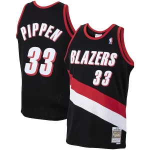 Versátil Bonito Scottie Pippen Portland Trail Blazers 1999/00 Hardwood Classics Swingman Jersey Black  para los verdaderos seguidores