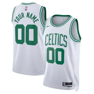 Maravilloso Boston Celtics Nike Unisex Swingman Custom Jersey White Association Edition  para los verdaderos seguidores
