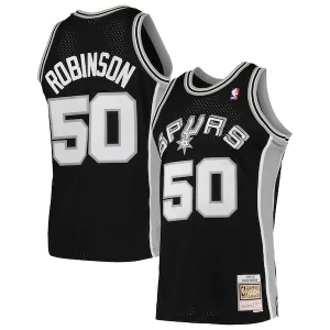 Cool Perfecto David Robinson San Antonio Spurs 1991/92 Hardwood Classics Swingman Jersey Black  para los verdaderos seguidores