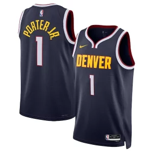 Encantador Michael Porter Jr. Denver Nuggets Nike Unisex Swingman Jersey Icon Edition Navy  para los verdaderos seguidores