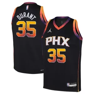 Elegante Lujoso Perfecto Kevin Durant Phoenix Suns Jordan Brand Youth 2022/23 Swingman Jersey Statement Edition Black  para los verdaderos seguidores