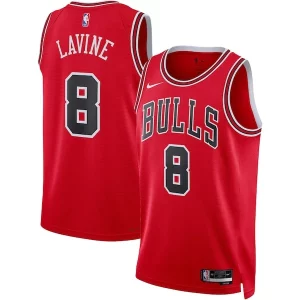 Comodo Chulo Único Zach LaVine Chicago Bulls Nike Unisex Swingman Jersey Icon Edition Red/White  para los verdaderos seguidores