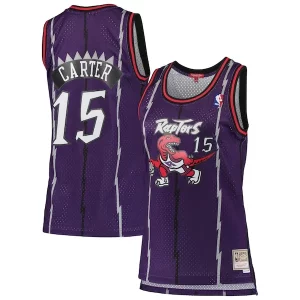 Atractivo Genial Vince Carter Toronto Raptors Women's 1998/99 Hardwood Classics Swingman Jersey Purple  para los verdaderos seguidores