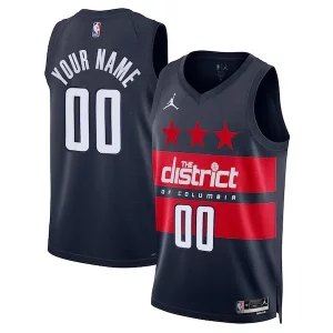 Increíble Ideal Washington Wizards Jordan Brand Unisex 2024/25 Custom Swingman Jersey Statement Edition Navy  para los verdaderos seguidores