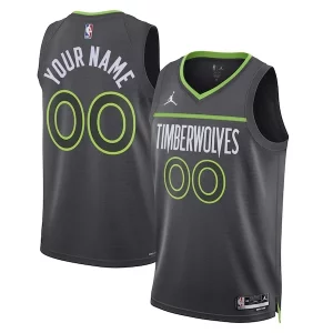 Resistente Versátil Magnífico Minnesota Timberwolves Jordan Brand Unisex 2022/23 Swingman Custom Jersey Statement Edition Black  para los verdaderos seguidores