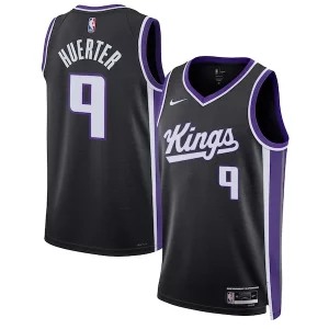 Moderno Hermoso Maravilloso Kevin Huerter Sacramento Kings Nike Unisex Swingman Jersey Icon Edition Black  para los verdaderos seguidores