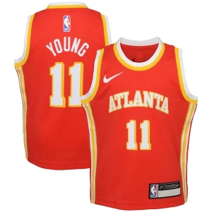 Único Clásico Trae Young Atlanta Hawks Nike Toddler Swingman Player Jersey Icon Edition Red  para los verdaderos seguidores