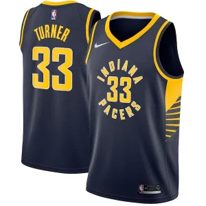 Estupendo Myles Turner Indiana Pacers Nike Swingman Jersey Navy Icon Edition  para los verdaderos seguidores