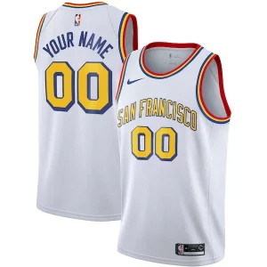 Versátil Clásico Golden State Warriors Nike Unisex 2019/20 Custom Swingman Jersey White Classic Edition  para los verdaderos seguidores