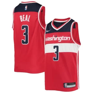 Versátil Fácil de llevar Genial Bradley Beal Washington Wizards Nike Youth 2021/22 Diamond Swingman Jersey Icon Edition Red  para los verdaderos seguidores