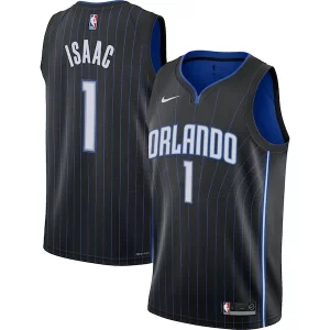 Clásico Bonito Encantador Jonathan Isaac Orlando Magic Nike Youth Swingman Jersey Icon Edition Black  para los verdaderos seguidores