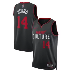 Cool Tyler Herro Miami Heat Nike Unisex 2023/24 Swingman Jersey Black City Edition  para los verdaderos seguidores