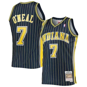 Chulo Perfecto Elegante Jermaine O'Neal Indiana Pacers 2003/04 Hardwood Classics Swingman Jersey Navy  para los verdaderos seguidores