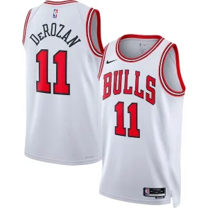 Fantástico Resistente DeMar DeRozan Chicago Bulls Nike Unisex 2022/23 Swingman Player Jersey White Association Edition  para los verdaderos seguidores