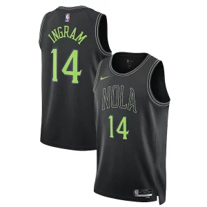 Encantador Original Brandon Ingram New Orleans Pelicans Nike Unisex 2023/24 Swingman Jersey Black City Edition  para los verdaderos seguidores