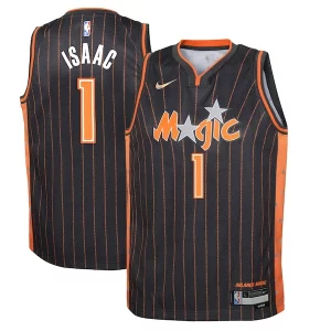 Delicioso Jonathan Isaac Orlando Magic Nike Youth Swingman Jersey City Edition Anthracite  para los verdaderos seguidores