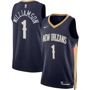 Bonito Zion Williamson New Orleans Pelicans Nike Unisex Swingman Jersey Icon Edition Navy/White  para los verdaderos seguidores
