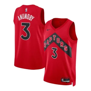 Elegante Fácil de llevar Versátil OG Anunoby Toronto Raptors Nike Unisex Swingman Jersey Association Edition Red  para los verdaderos seguidores