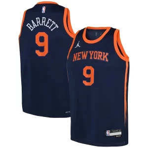 Robusto Versátil Moderno RJ Barrett New York Knicks Jordan Brand Youth Swingman Jersey Statement Navy  para los verdaderos seguidores