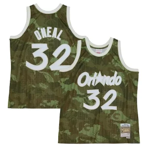 Estupendo Único Shaquille O'Neal Orlando Magic Hardwood Classics 1994/95 Ghost Green Swingman Jersey Camo  para los verdaderos seguidores