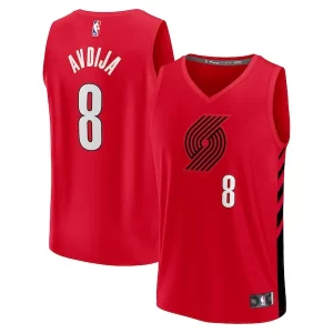 Clásico Perfecto Deni Avdija Portland Trail Blazers Youth Fast Break Player Jersey Statement Edition Red  para los verdaderos seguidores