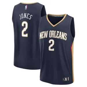 Bonito Magnífico Moderno Herbert Jones New Orleans Pelicans Youth Fast Break Replica Player Jersey Icon Edition Navy  para los verdaderos seguidores